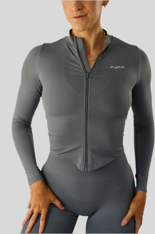 ZIP JACKETS - STEEL
