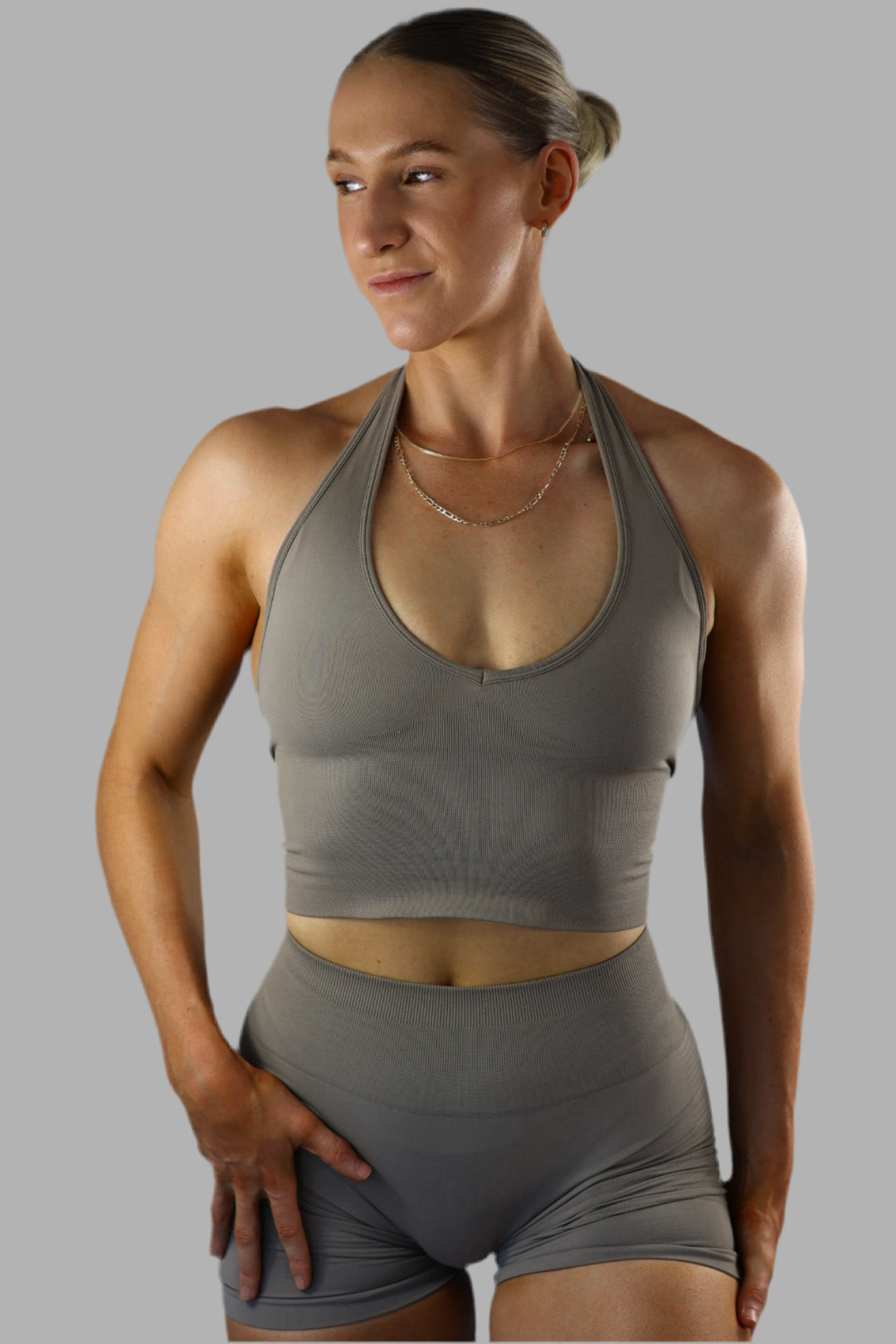 HALTER TANK - STONE