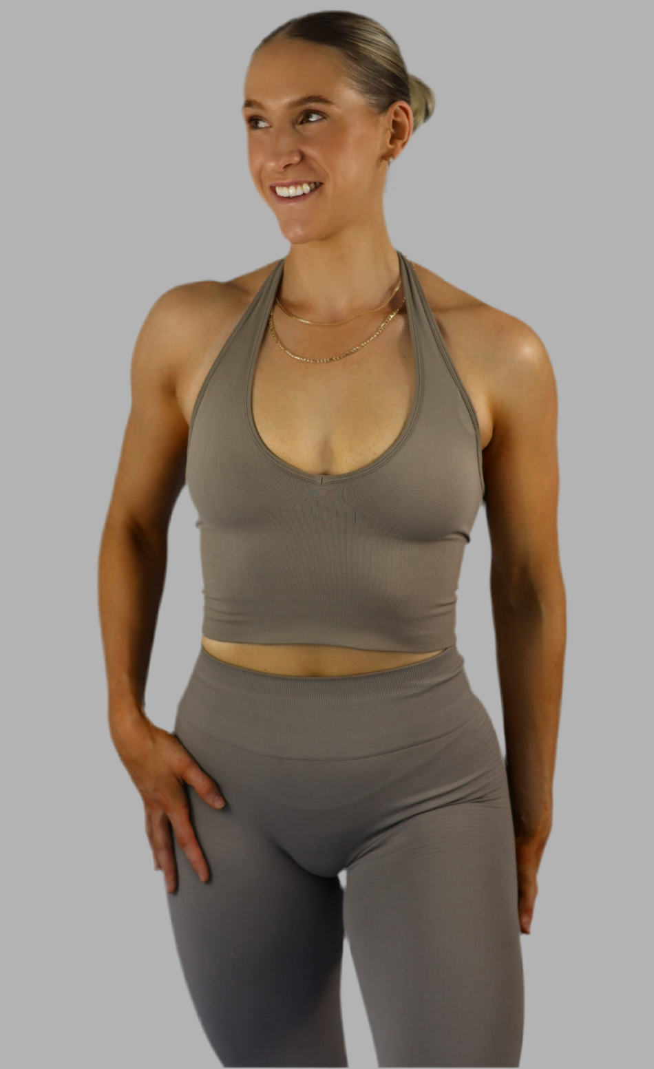 LIMITLESS LEGGINGS - STONE