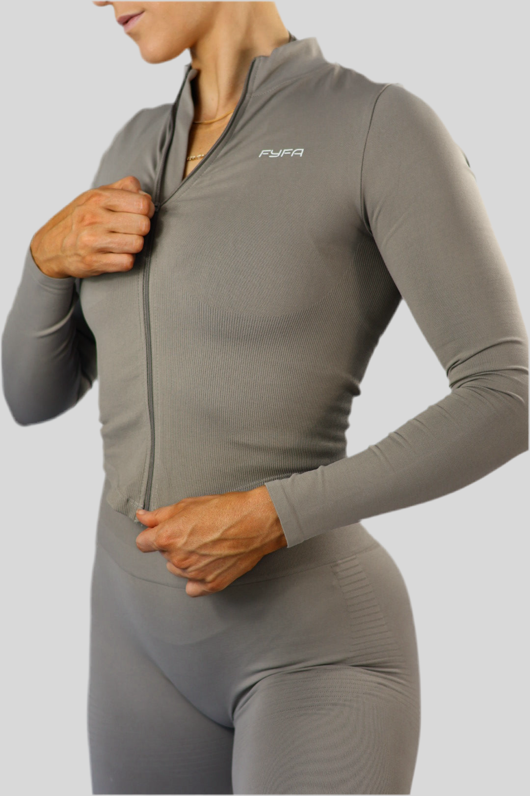 ZIP JACKETS - STONE