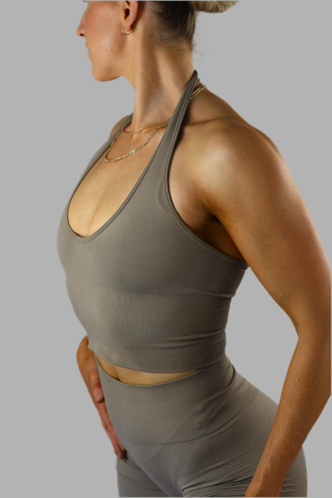 HALTER TANK - STONE