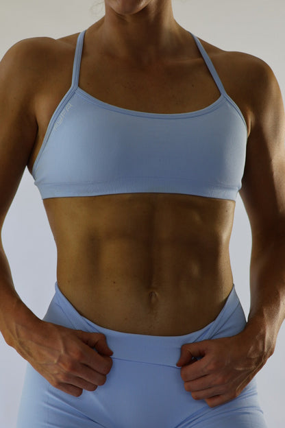 SCULPT CROP -ICE BLUE