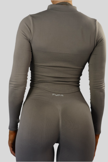 ZIP JACKETS - STONE