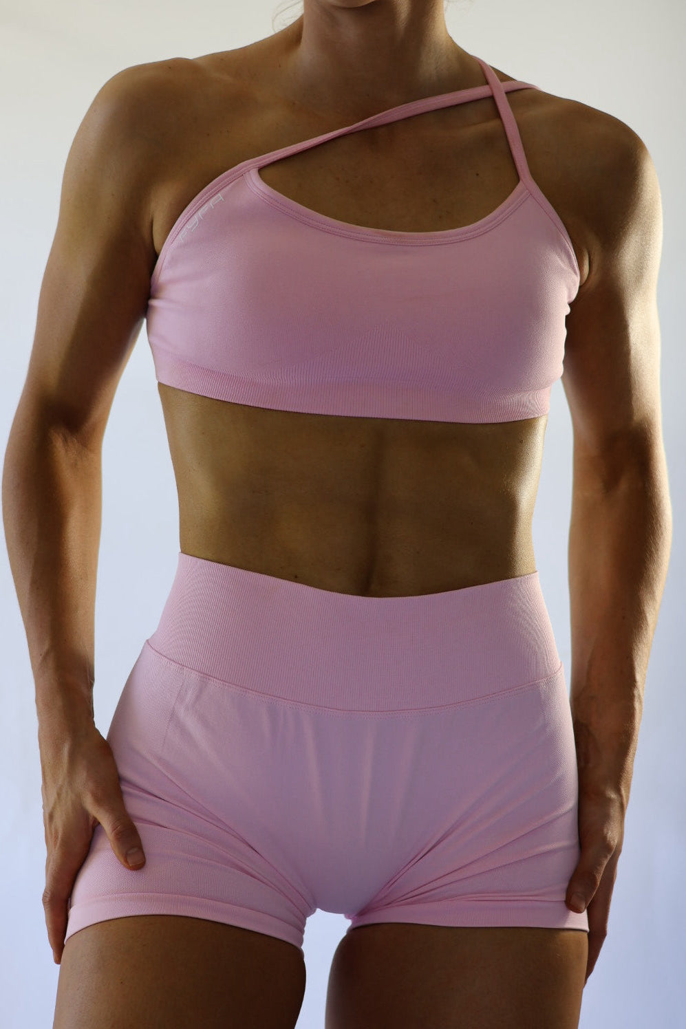 SCULPT CROP - LIGHT PINK