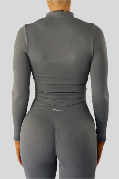 ZIP JACKETS - STEEL
